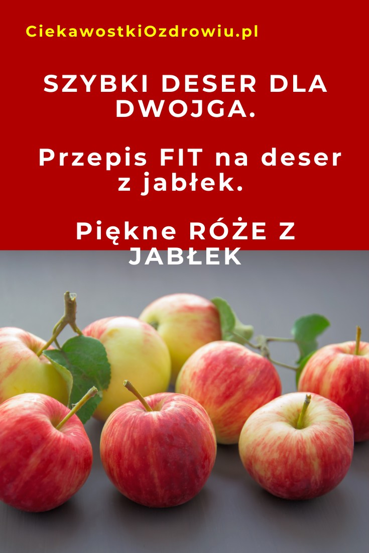 CiekawostkiOzdrowiu.pl-jabłka-deser-roze-z-jablek-przepis-domowy
